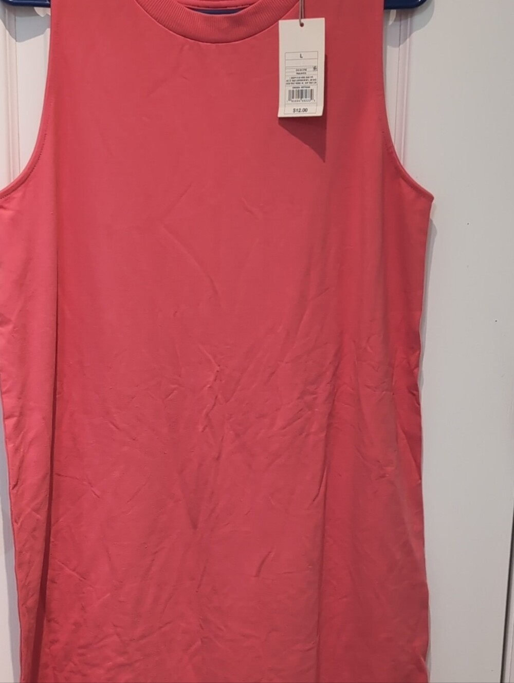 a new day Coral Sleeveless Tank Dress Top